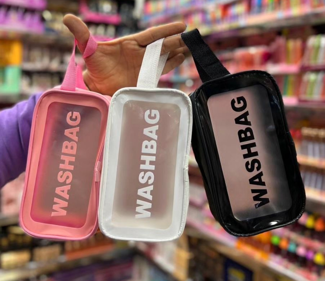 واش بگ یا کیف لوازم آرایش ضد آب سایز کوچک