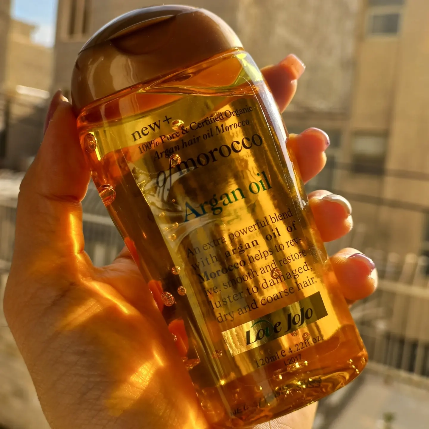 روغن آرگان نرم کننده و ضد موخوره لاو جوجو اصل
