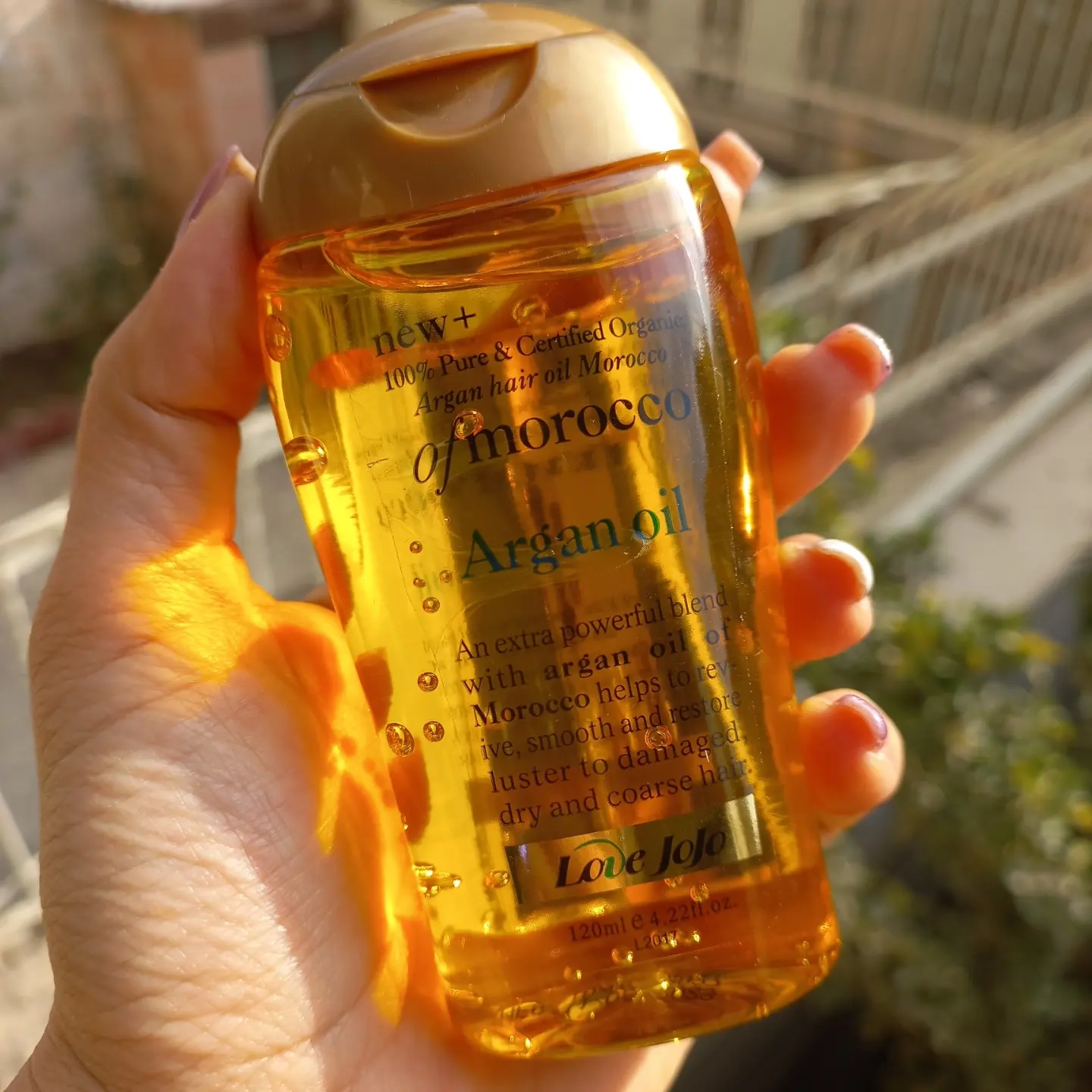 روغن آرگان نرم کننده و ضد موخوره لاو جوجو اصل