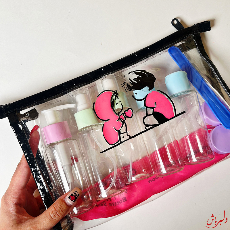 ست آرایشی و مراقبت پوستی مسافرتی ۹ تیکه کاربردی و عالی