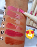 رژ لب کُره ای براش دار اولی بولا بدون چسبندکی لب محصول ترند اینستا