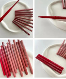 خط لب شمعی و پیچی دراگون رانی بسیار نرم و روان