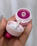 رژ لب خیس و بالم لب کره ای مدل پاپیونی همراه با براش مخصوص