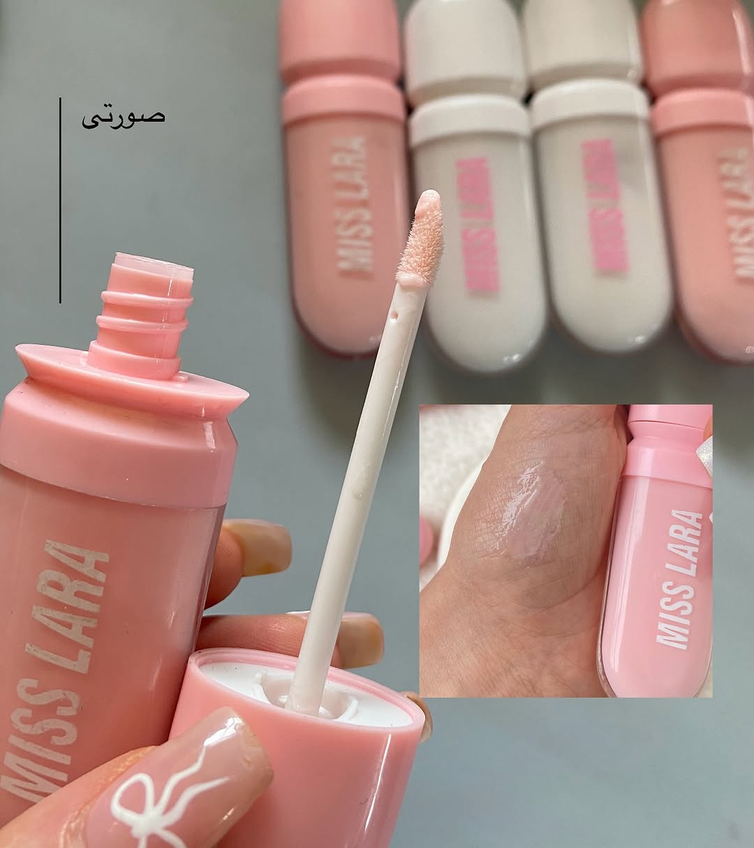 لیپ گلاس بستنی لب طرح کیکو برند میس لارا