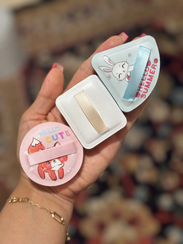 پک سه عددی پد آرایشی بند دار انگشتی