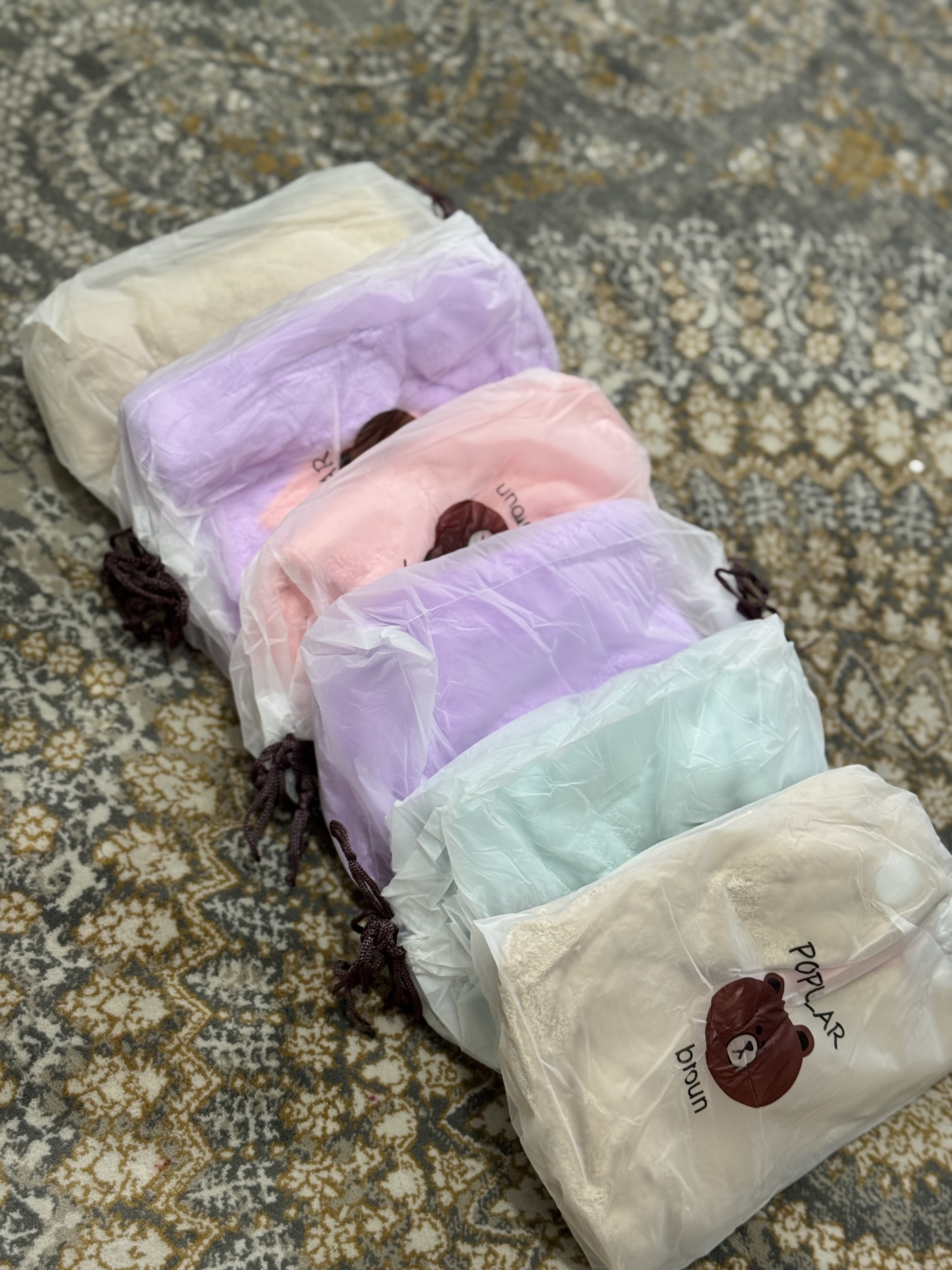حوله سر خرگوشی نانو دکمه دار با آبگیری عالی وارداتی